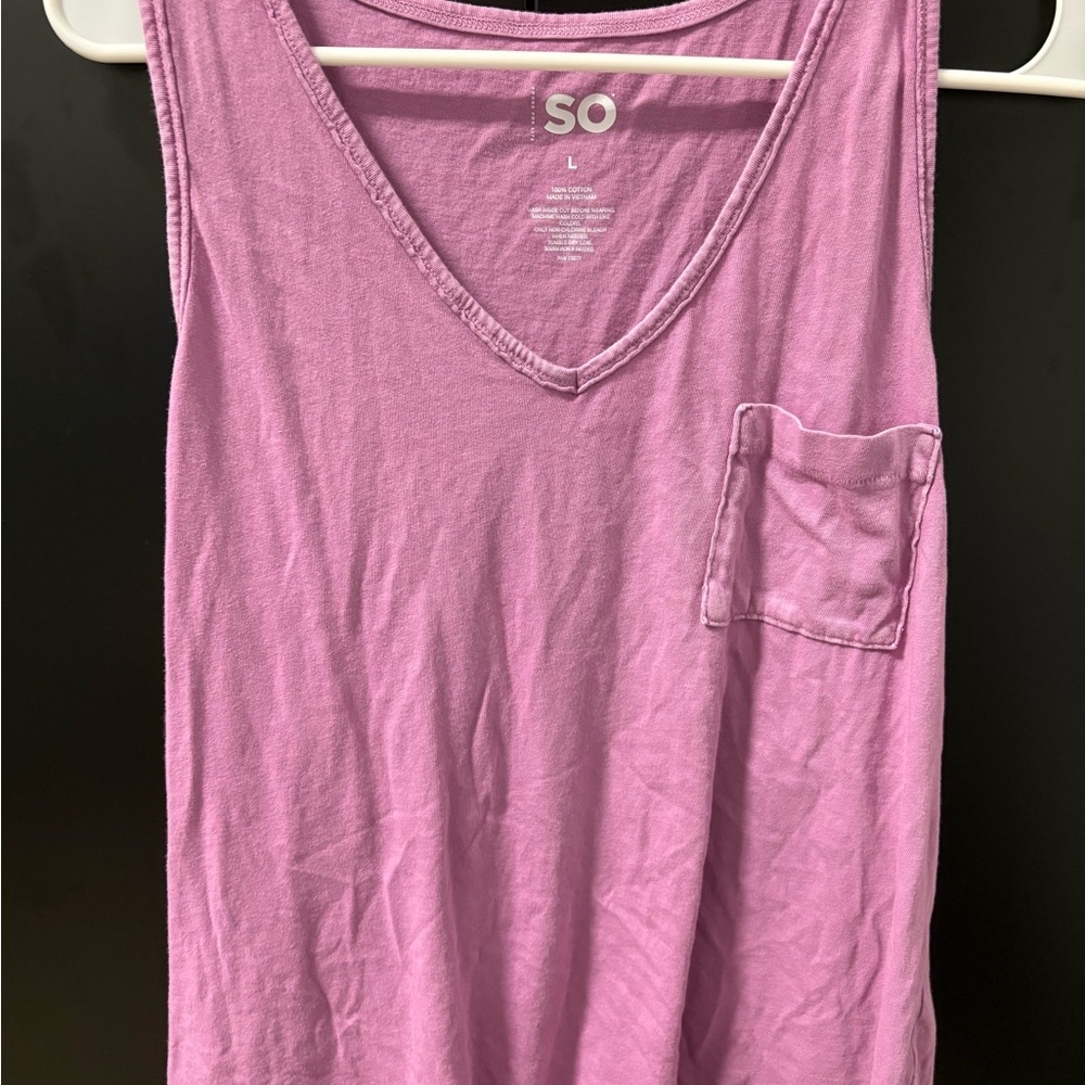 SO Women's Lavender Tank Top